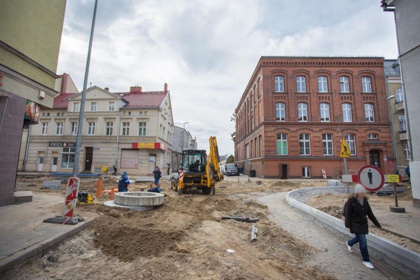 Przebudowa ulicy Armii Krajowej w Słupsku.