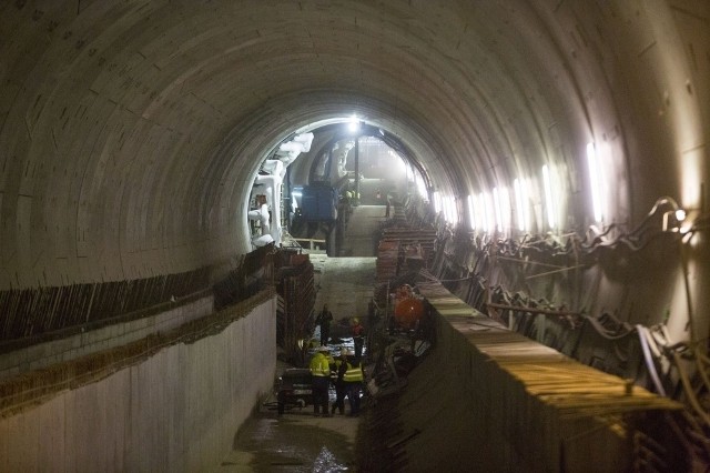 Tunel pod Martwą Wisłą nie zostanie otwarty w planowanym terminie