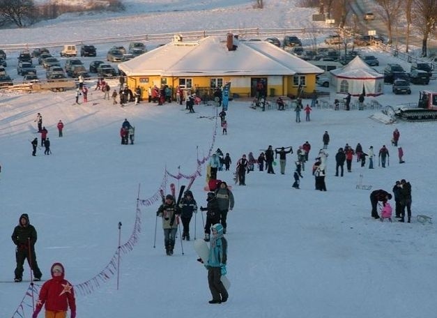 Piękną Górę koło Gołdapi  odwiedzają narciarze nie tylko z Mazur, ale całej północno-wschodniej Polski