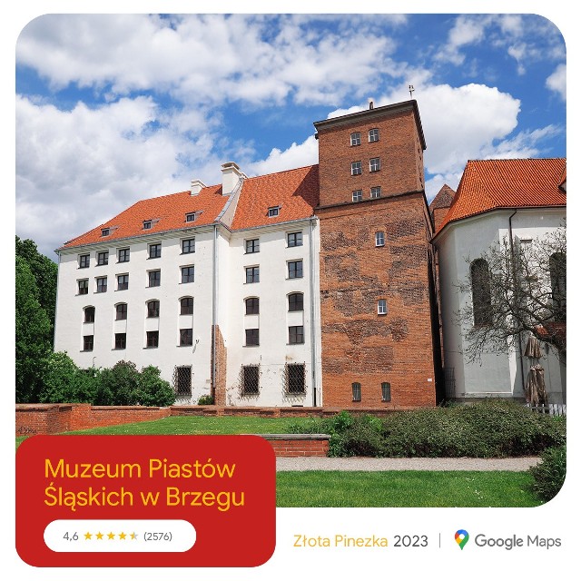 W województwie opolskim Złotą Pinezkę otrzymało Muzeum Piastów Śląskich w Brzegu.