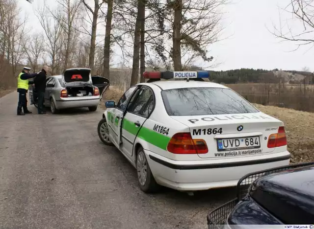 Wspólne działania policji z Polski i Litwy.