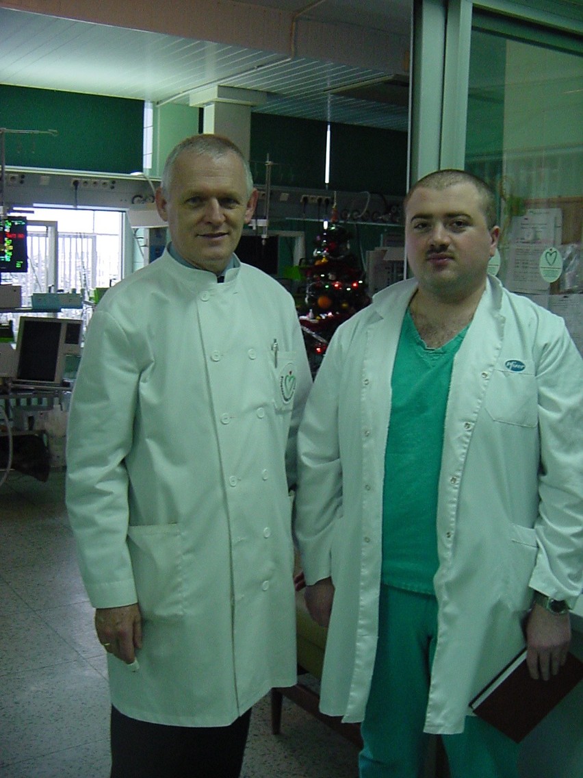 Profesor Michał Wojtalik, szef Kliniki Kardiochirurgii...