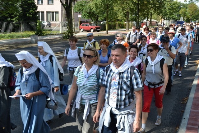 Rybnicka Pielgrzymka na Jasną Górę Wyruszyła