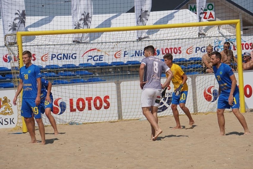 Ekipa KP Rapid Lublin spadła z ekstraklasy beach soccera. Zobacz zdjęcia
