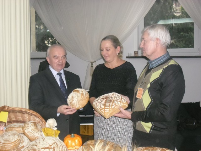 Stoisko firmy Stan-Mar z Czarża odwiedził minister Stanisław Kalemba