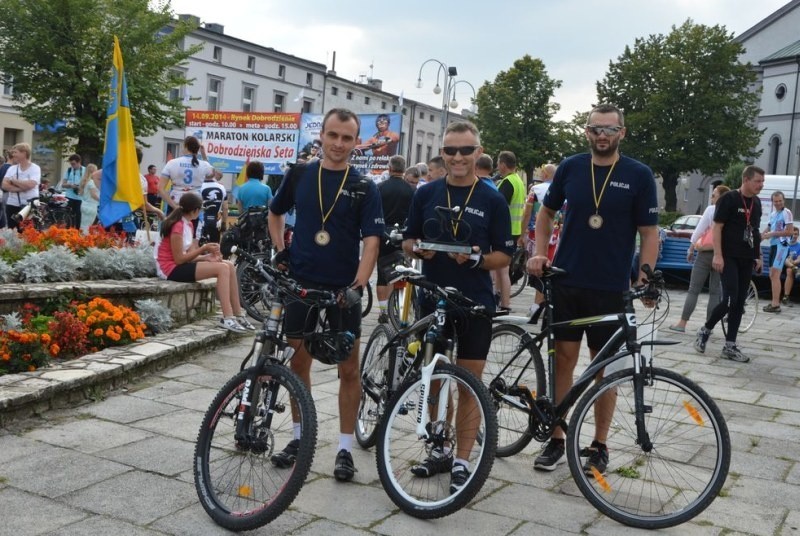 Wśród zawodników wystartowało także 3 policjantów z Komendy...