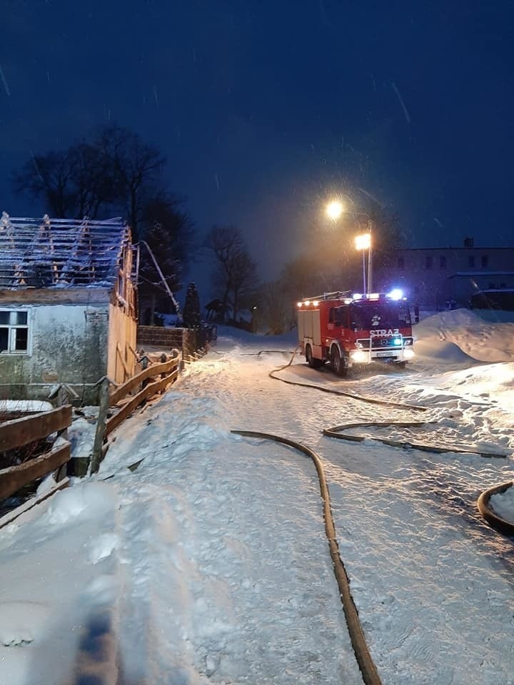 Dzisiaj (09.02.2021) po godz. 4 rano doszło do pożaru...