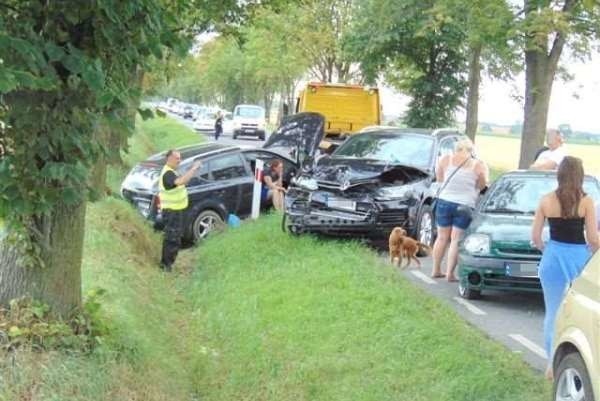 Do wypadku doszło na 32. kilometrze DK 46.