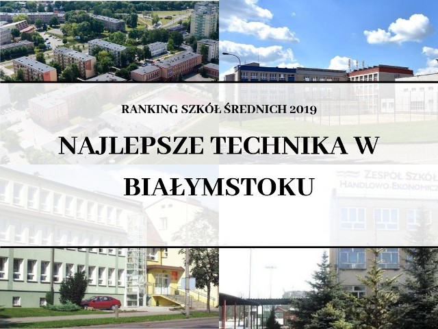 Jest już najnowszy ranking szkół średnich przygotowany przez serwis Waszaedukacja.pl. Zobaczcie, które technika są wg niego najlepsze w stolicy województwa podlaskiego.