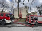 Pożar na osiedlu Dambonia w Opolu. Jedna osoba nie żyje, druga trafiła do szpitala