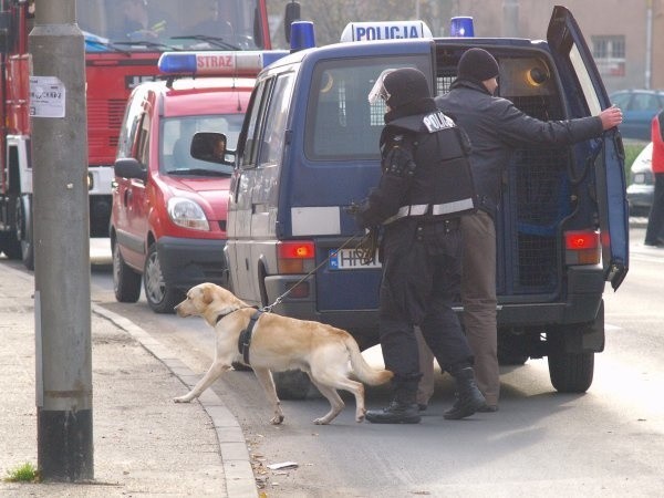 Alarm bombowy w Koszalinie