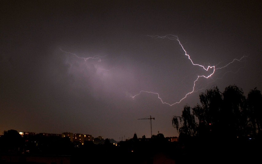 Uwaga. Przez Małopolskę przejdą burze