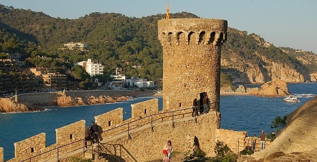 Forteca w Tossa de Mar