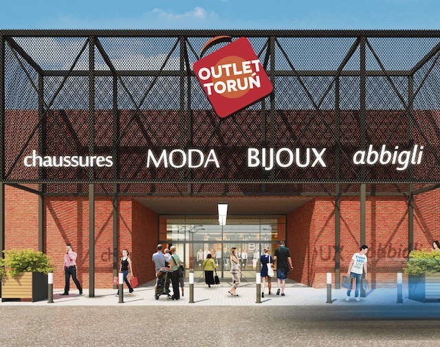 Architektonicznie Toruń Outlet prezentuje się raczej...