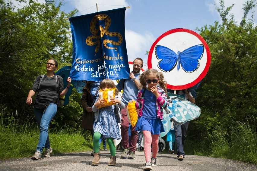 Kraków. Piknik protestacyjny przeciwko zabudowie Zakrzówka [ZDJĘCIA]