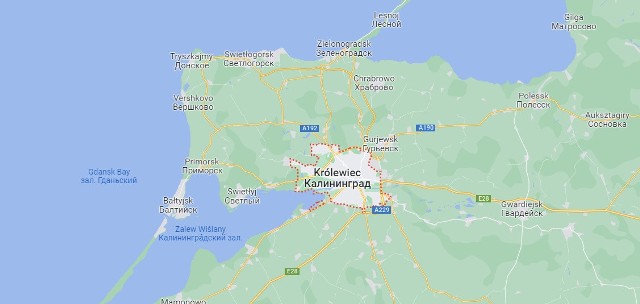 Nie znajdziemy już Kaliningradu w Mapach Google. Korporacja zastosowała się do zaleceń komisji