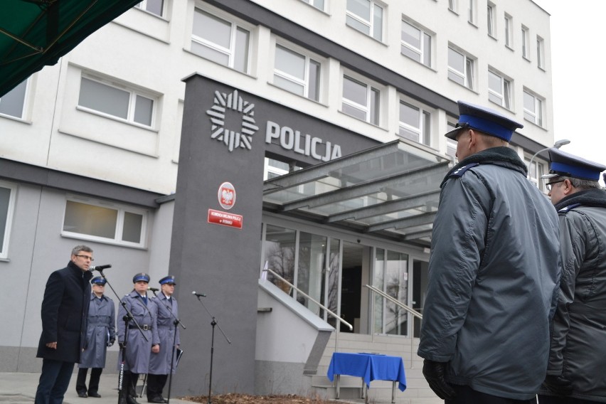 Komenda policji w Rybniku jak nowa. Minister Błaszczak na otwarciu