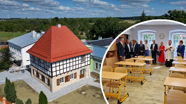 W zabytkowym budynku w Dziewkowicach będą się uczyć dzieci z klas 1-3. W poniedziałek, podczas gminnego rozpoczęcia roku szkolnego, nastąpiło uroczyste otwarcie wyremontowanego obiektu.