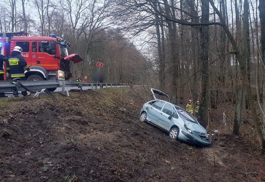 Na S11 w miejscowości Oleśnica, powiat chodzieski dachowało...