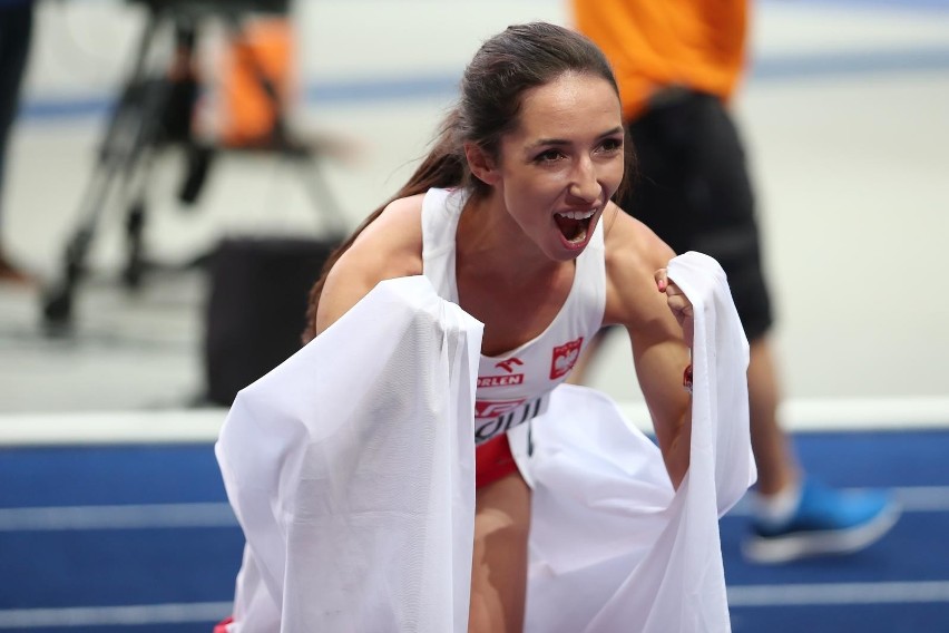 Sofia Ennaoui, srebrny medal w biegu na 1500 m