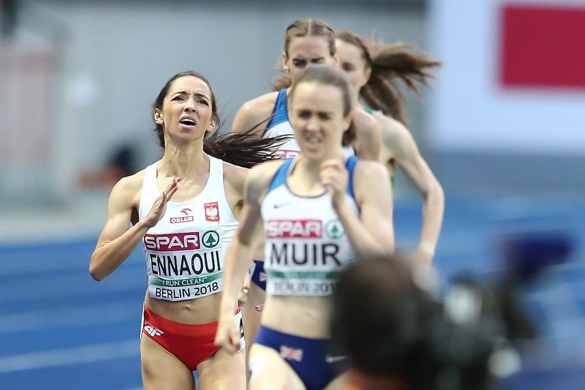 Sofia Ennaoui, srebrny medal w biegu na 1500 m