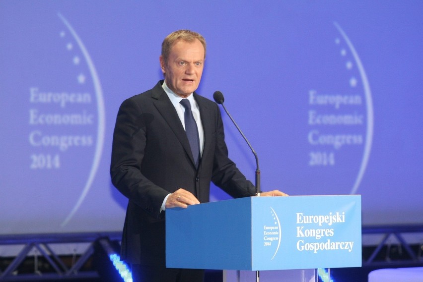 Premier Donald Tusk na Europejskim Kongresie Gospodarczym