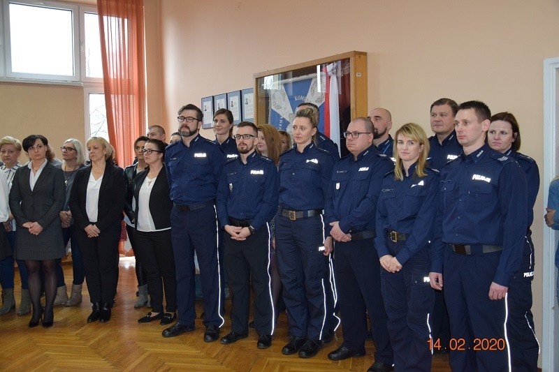 Pożegnanie policjantów, którzy odeszli na emeryturę ZDJĘCIA