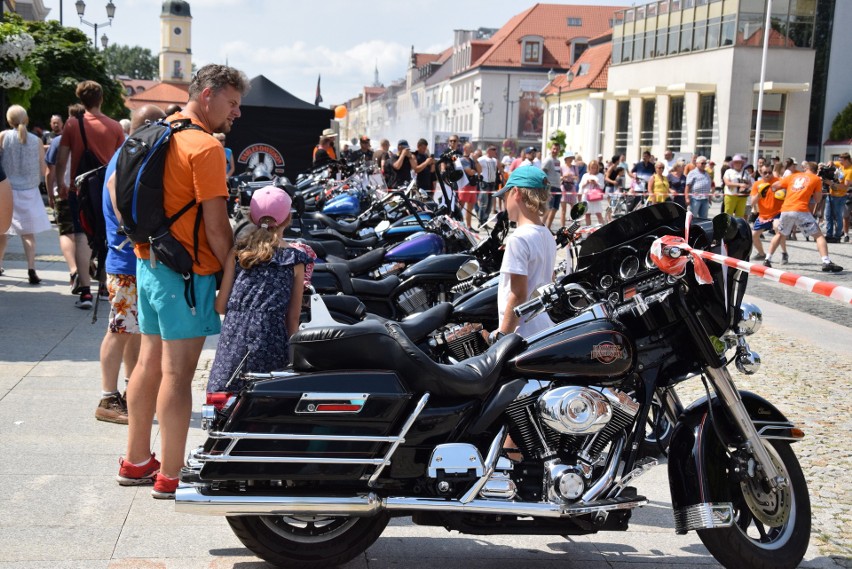 Harley Day w Białymstoku. Centrum miasta wypełnił ryk silników (zdjęcia)