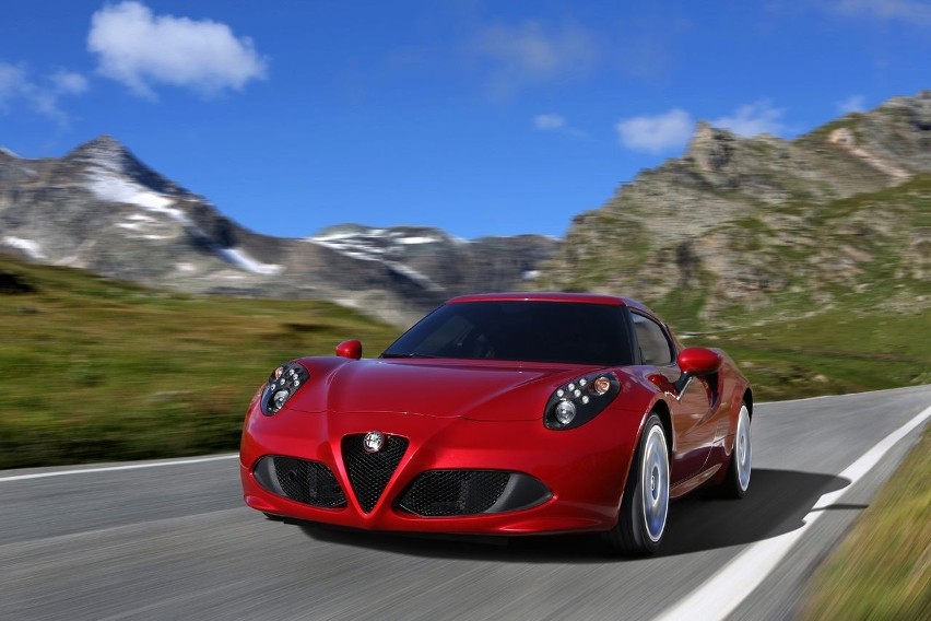 Alfa Romeo 4C, Fot: Alfa Romeo