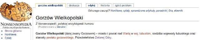 Według nonsensopedii gorzowski ,,symbol miasta propaguje kradzież koniczyn i przemoc (kolor czerwony - krew).