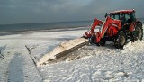 Zerwany trap plażowej promenady znaleziono w Niemczech