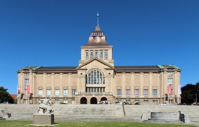 Gmach Główny Muzeum Narodowego w Szczecinie, Wały Chrobrego, 2013, fot. MNS
