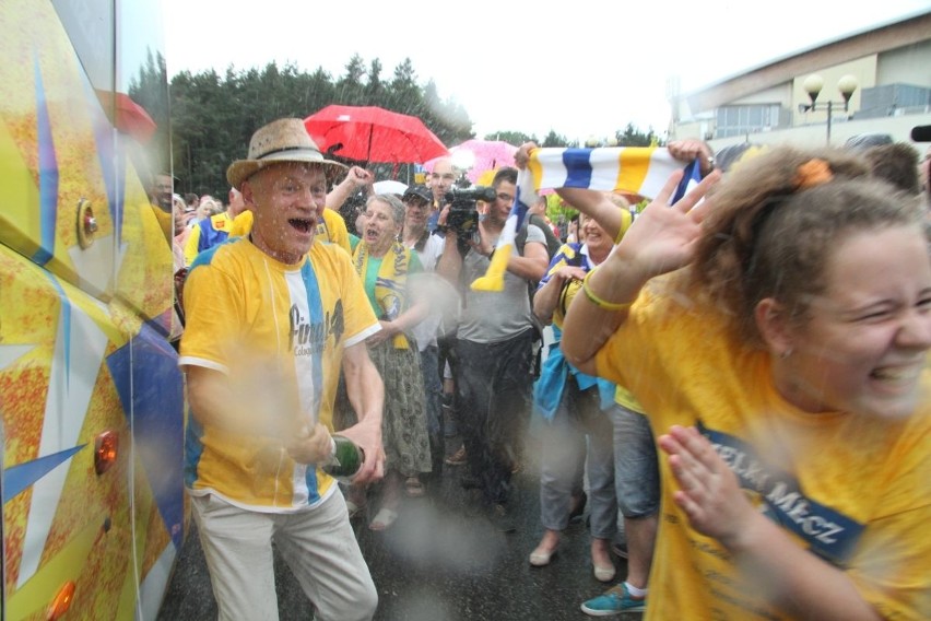 Wielkie powitanie Mistrzów z Vive Tauronu w Kielcach