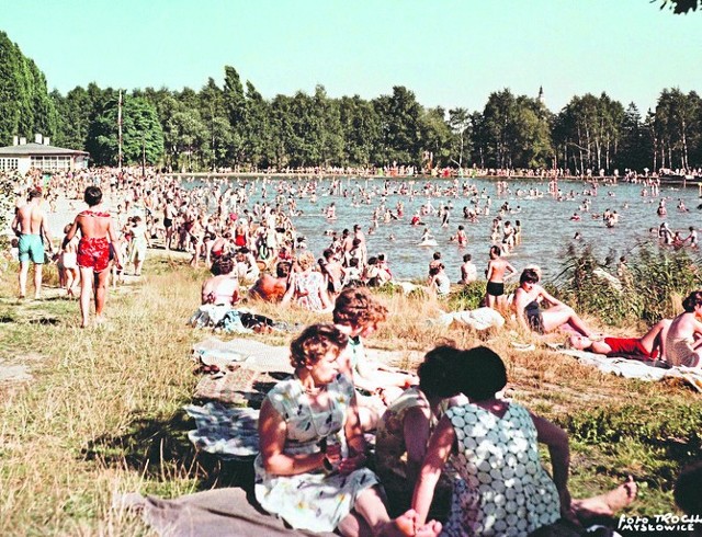 Wakacje w Słupnej, lata 60. i 70. XX wieku. Po prostu oblężenie