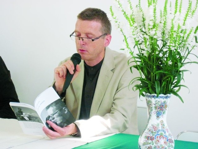 Wojciech Kudyba zaprezentował swój nowy tomik poezji.