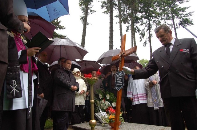 Czerwiec 2009 rok, pogrzeb Mariana Golińskiego.