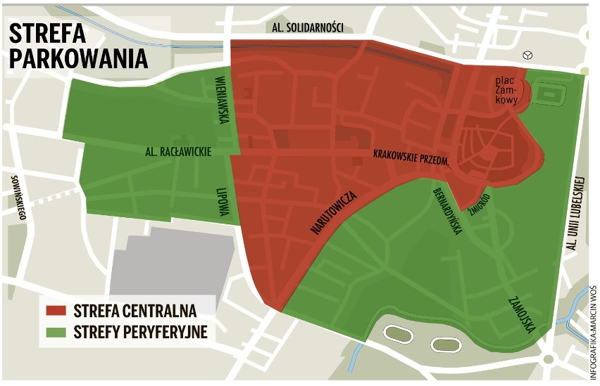 Strefa płatnego parkowania poszerzy się od lipca