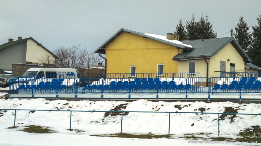 Nowa trybuna na stadionie Tempa Nienaszów. Koszt inwestycji wyniesie ponad 300 tysięcy złotych 