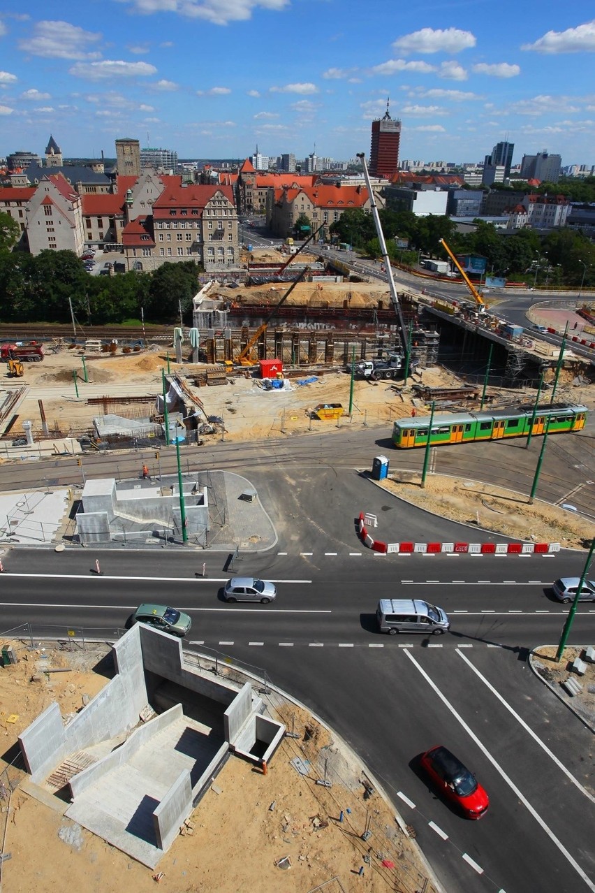 Rondo Kaponiera w Poznaniu miało zostać przebudowane przed...