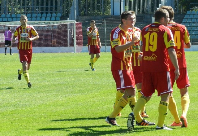 Sparing: Błękitni Stargard Szczeciński - Chojniczanka Chojnice 1:1