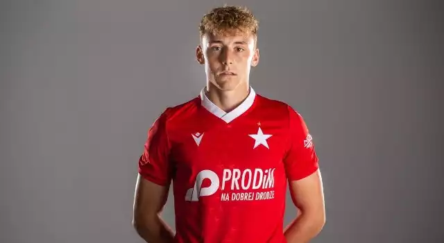 Kacper Przybyłko z Wisły Kraków jest reprezentantem Polski U-17