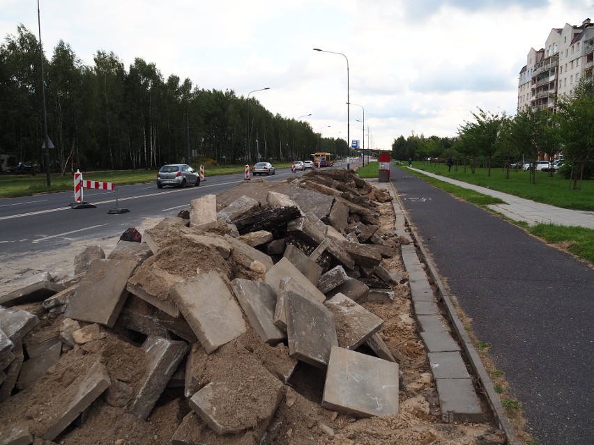 Remont Hetmańskiej spowodował korki na Rokicińskiej