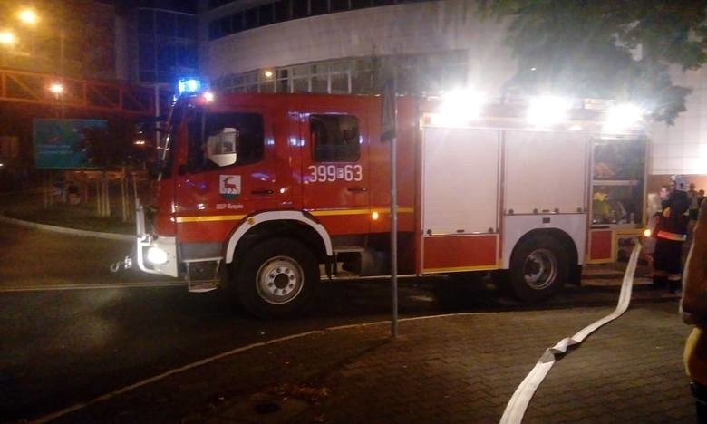 We wtorek około godziny 22 wybuchł pożar w budynku Collegium...
