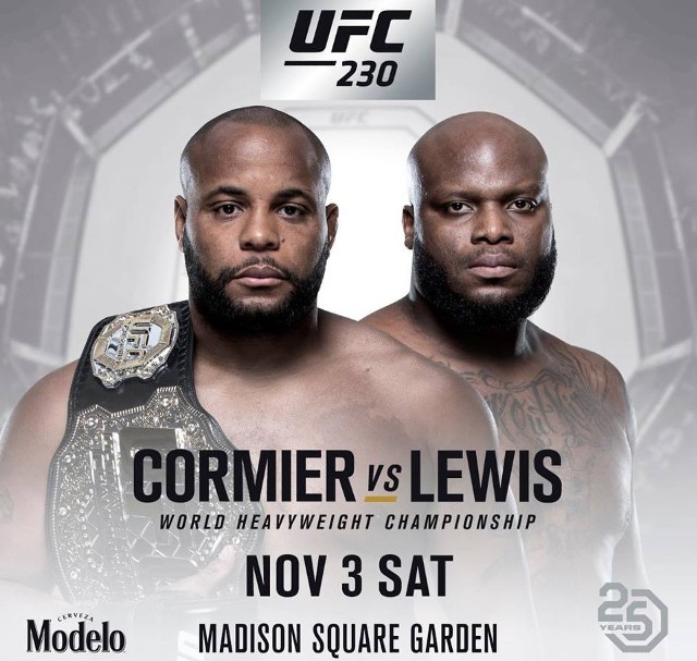 Cormier vs Lewis [UFC 230]. Walka na żywo już w nocy z soboty na niedzielę czasu polskiego. Gdzie oglądać na żywo. O której godzinie początek transmisji z gali w TV i w internecie? UFC - LIVE STREAM