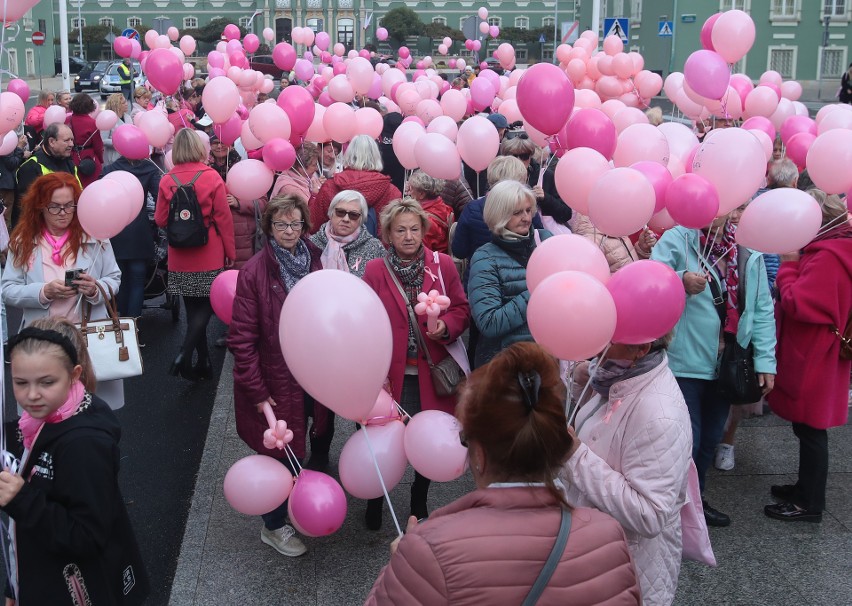 Marsz Różowej Wstążki w Szczecinie 2022