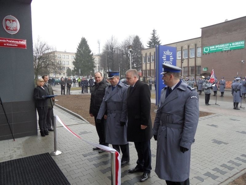 Kłobuck. Komenda policji wygląda jak nowa.