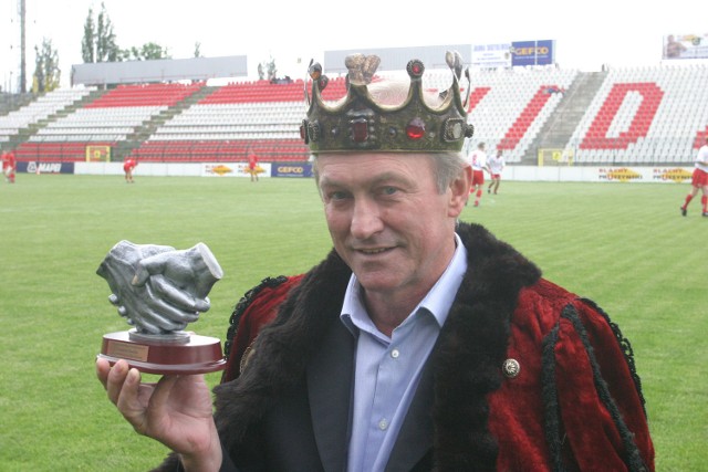 Franciszek Smuda dziewięć lat temu został doceniony przez fanów łódzkiego klubu, otrzymując tytuł Króla Kibiców Widzewa