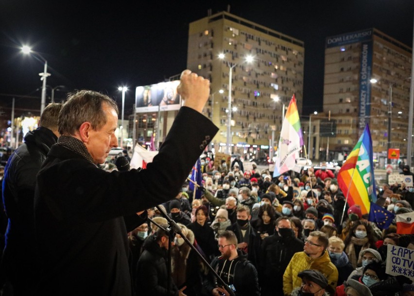 Protest na placu Adamowicza – 19.12