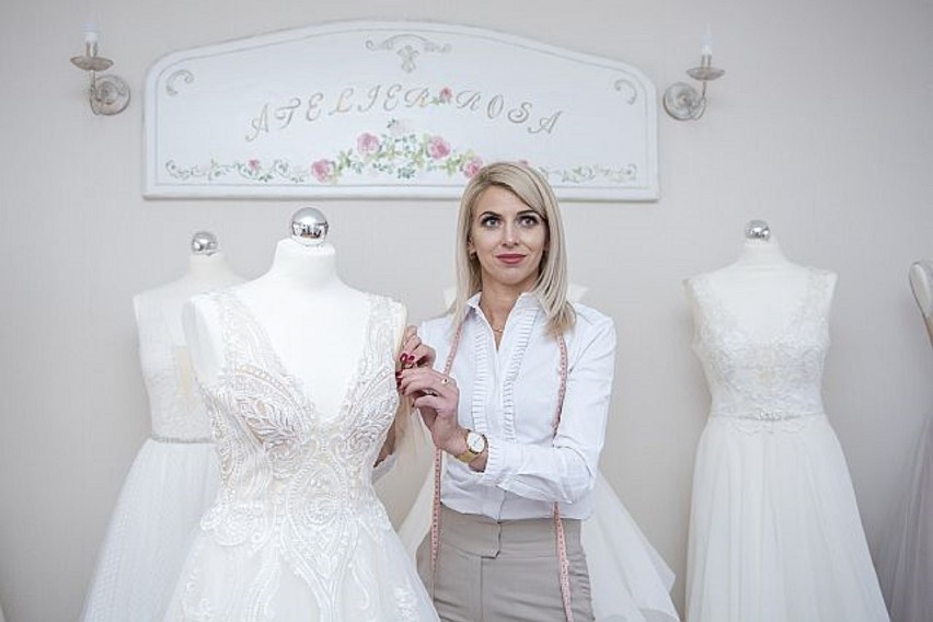 Sylwia Marciniak, projektantka sukien ślubnych, właścicielka...