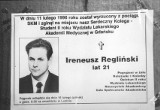 Bezsensowna śmierć studenta medycyny Ireneusza Reglińskiego [archiwalne zdjęcia]